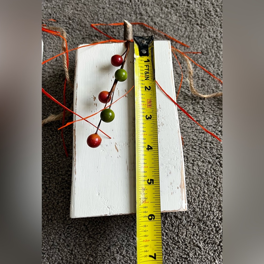 Handmade Wooden Pumpkins Fall Decor - Picture 8 of 9
